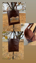 XL Leather Tote Bag