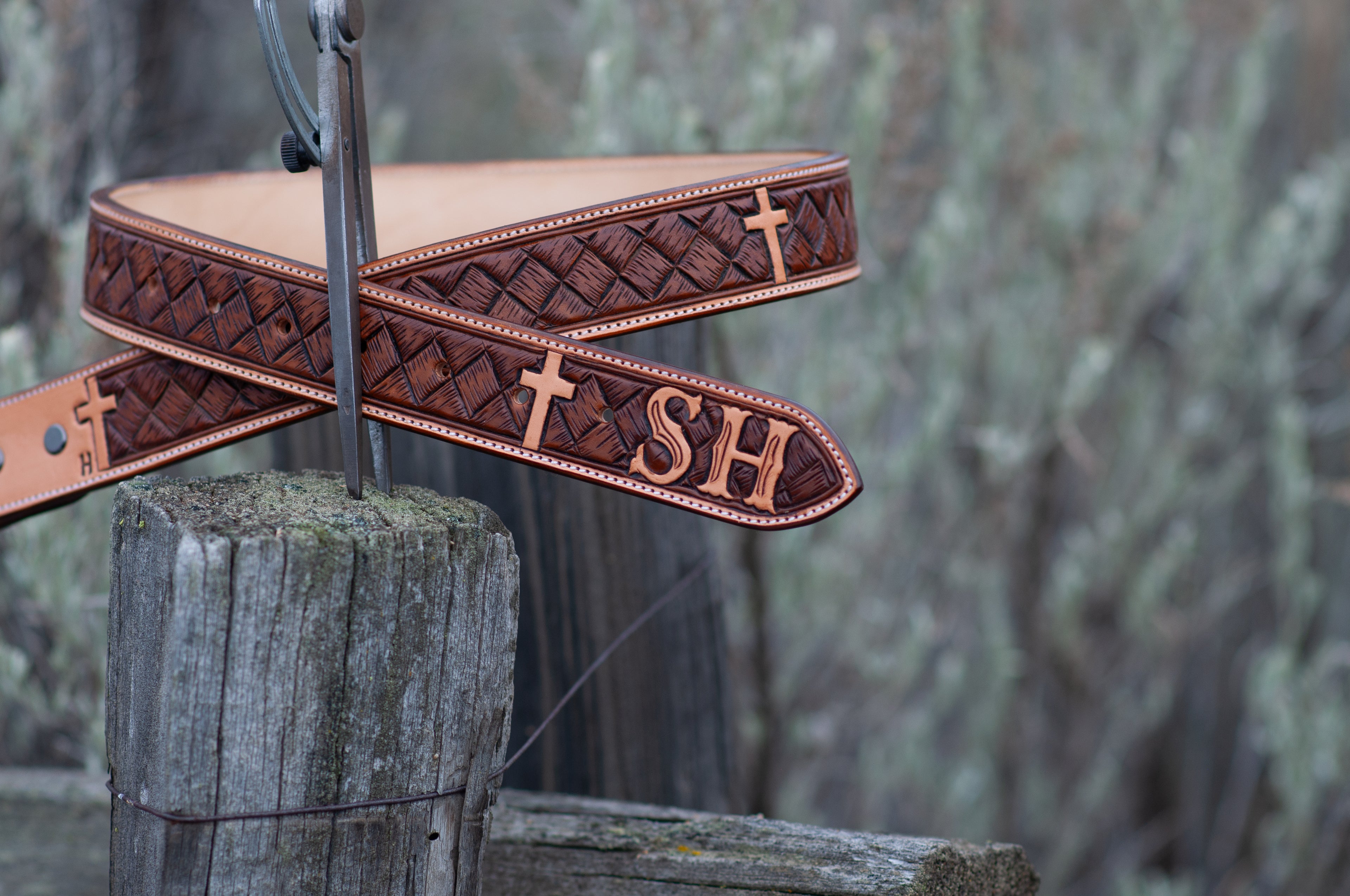 Custom Leather Belt DEPOSIT