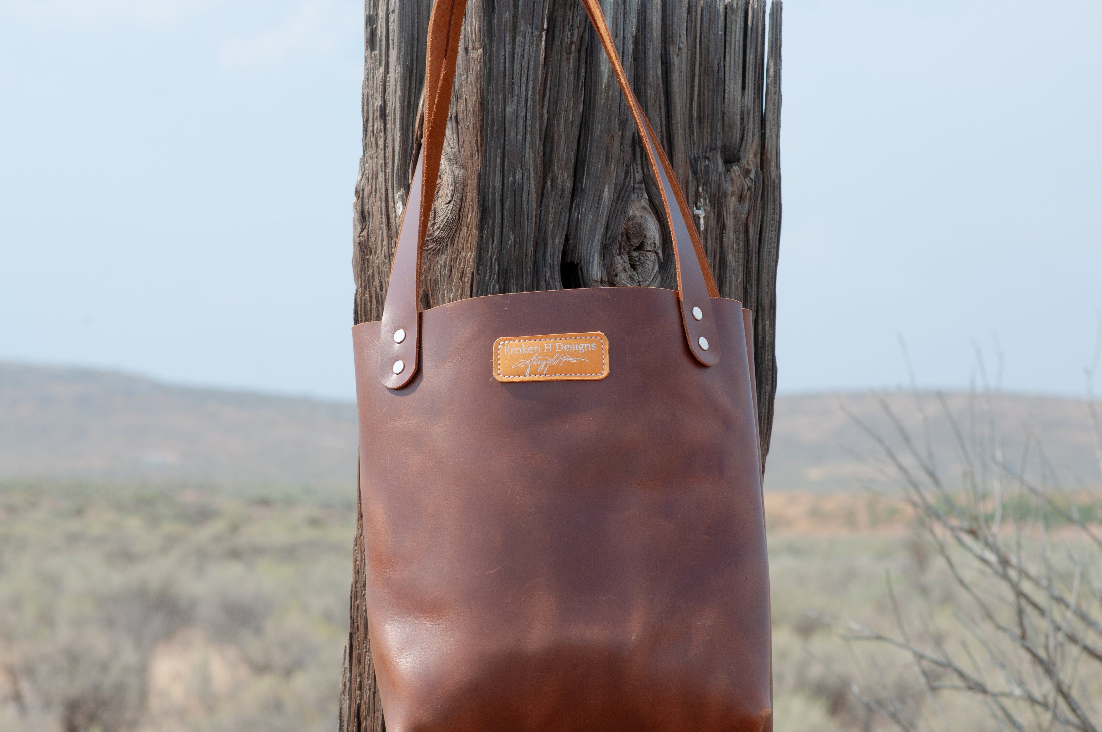 Cactus Mini Leather Tote