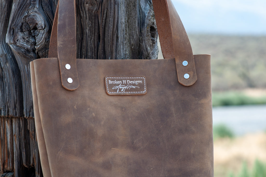 Lupine Mini Leather Tote
