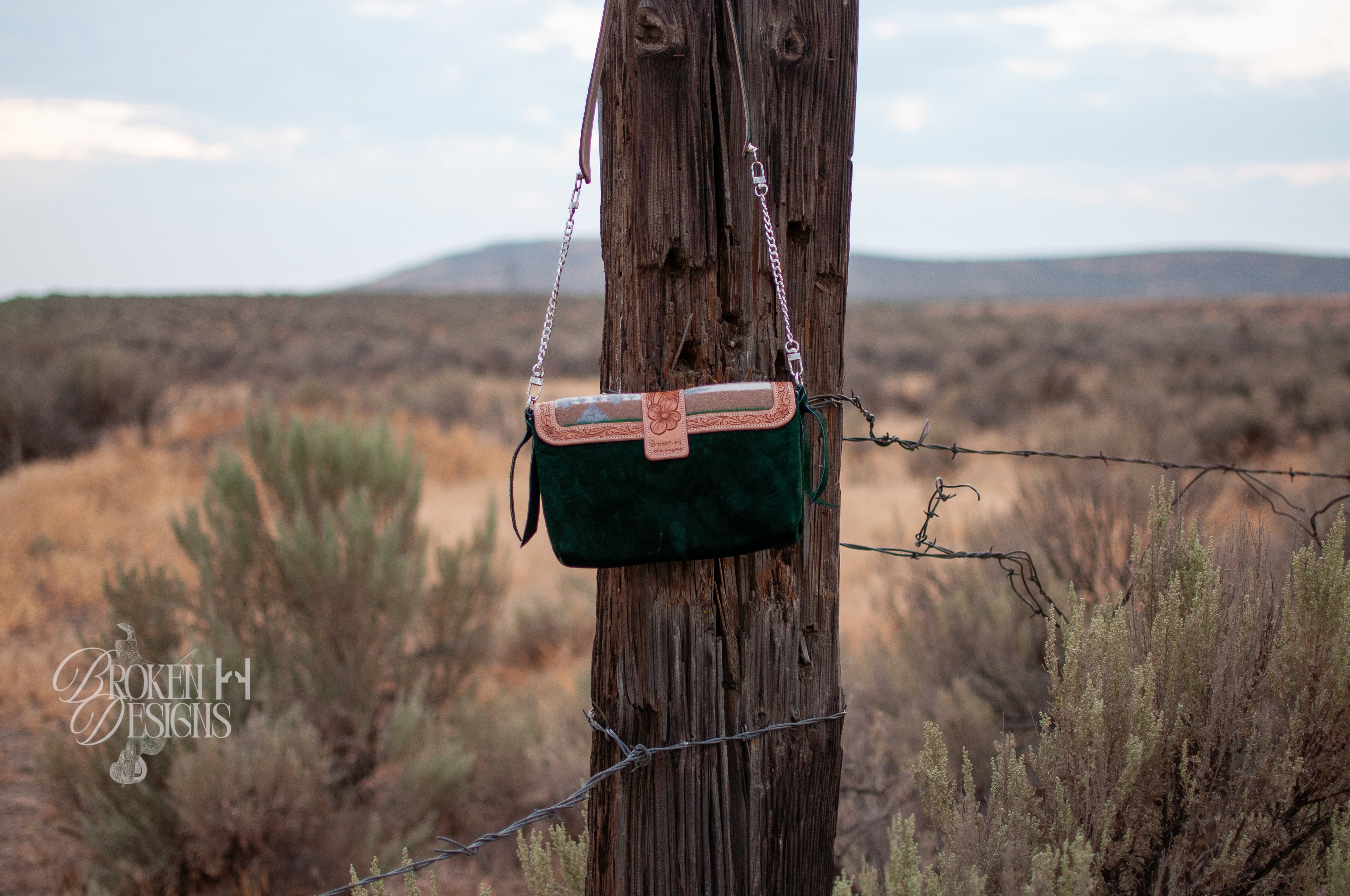 Pine Magnolia Purse