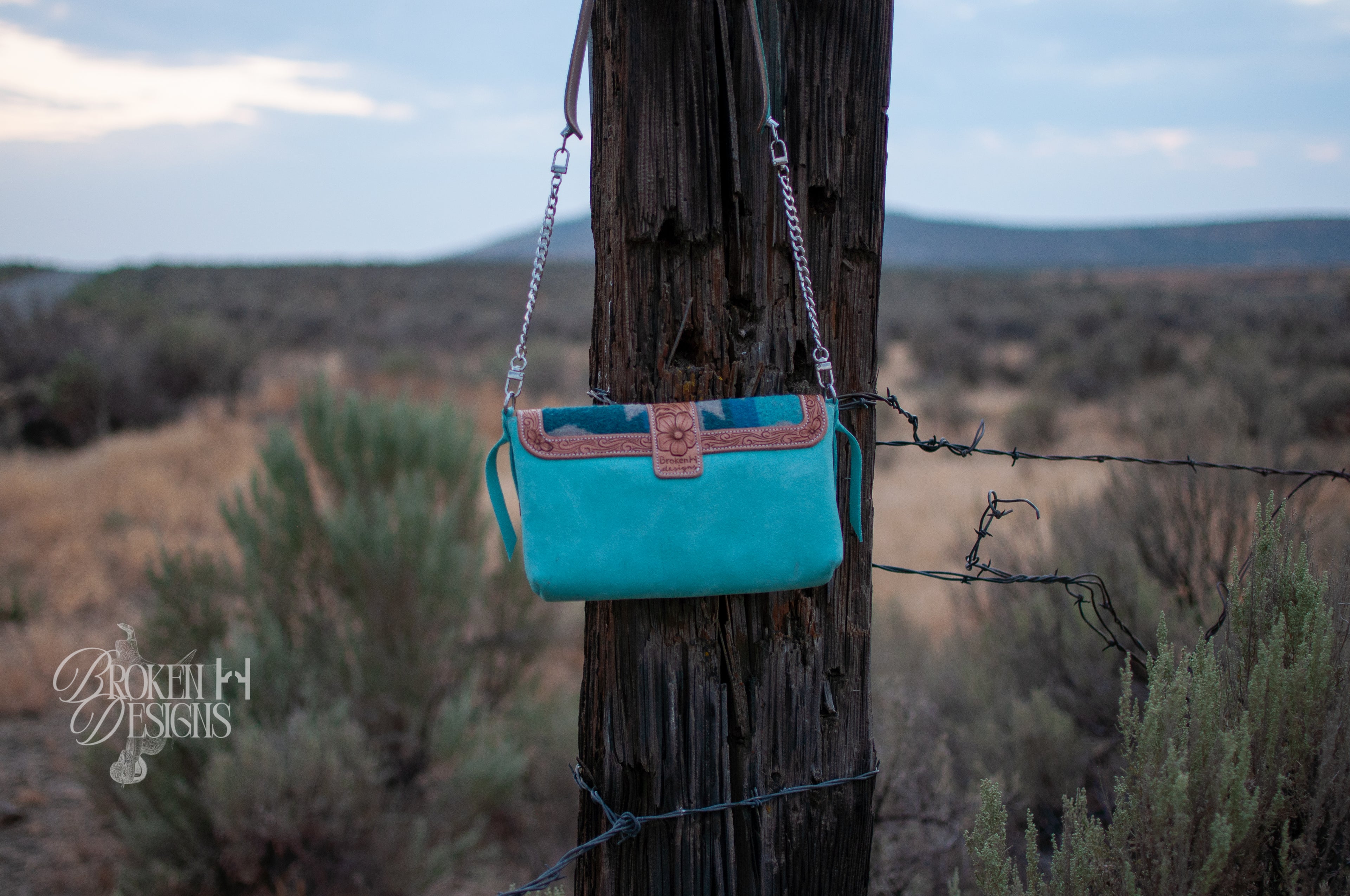 Bluebird Magnolia Purse