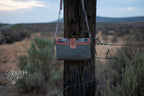 Sage and Chocolate Magnolia Purse