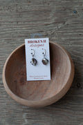 Black Shell Earrings