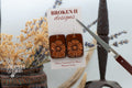 Floral Leather Earrings
