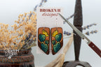 Cactus Tooled Leather Earrings