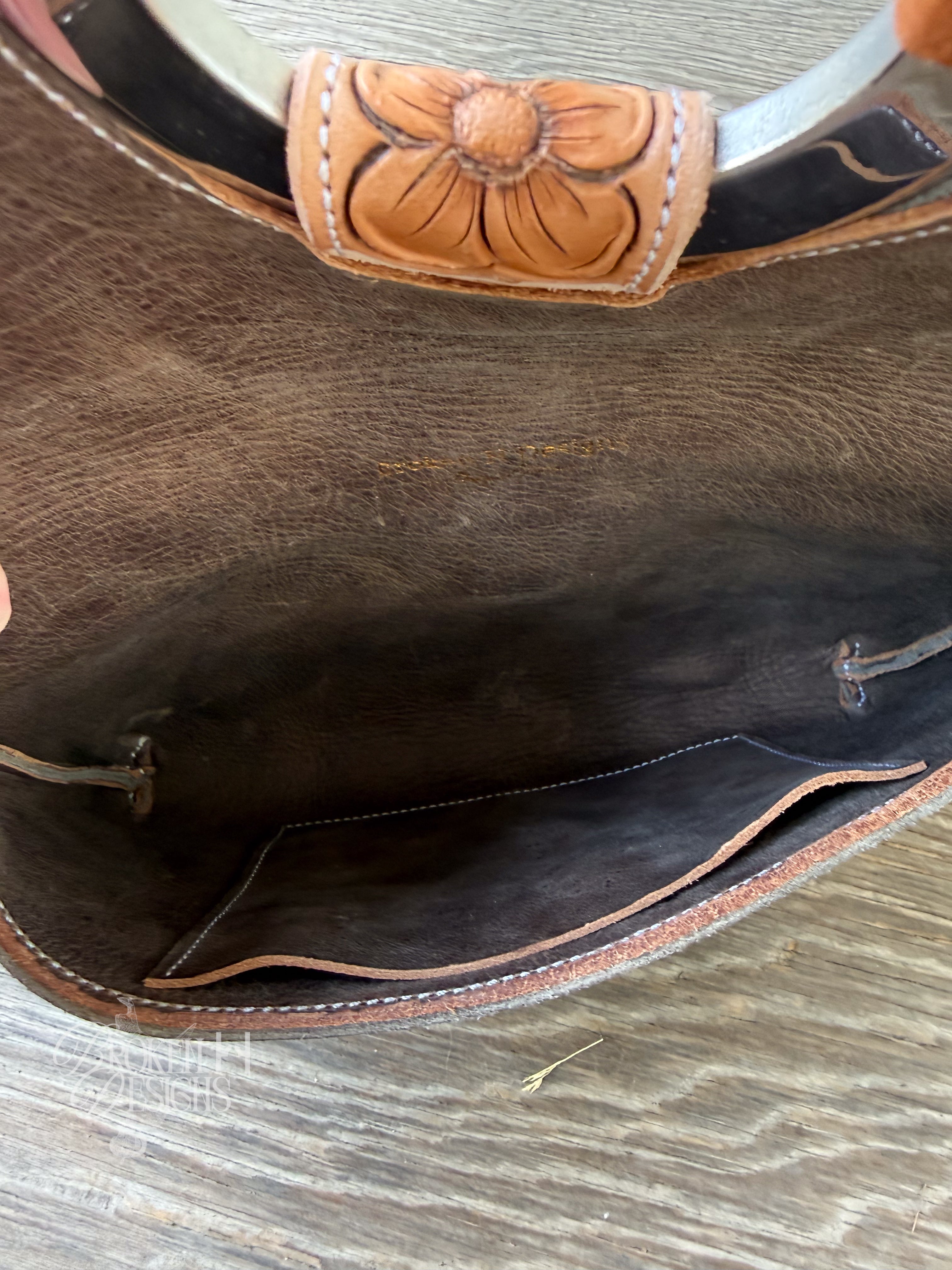 Sage Magnolia Purse
