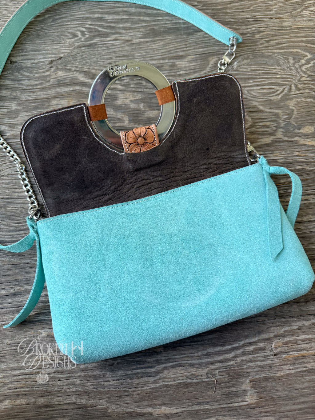 Bluebird Magnolia Purse