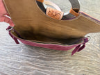 Plum Magnolia Purse